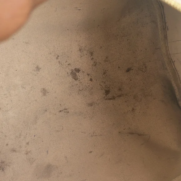 Louis Vuitton Checkered Tan Brown Handbag Women 10x10 Inches Medium - Picture 15 of 16